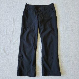 Patagonia Convertible Pants Women's Size 2 Black Straight Leg Outdoor Hike